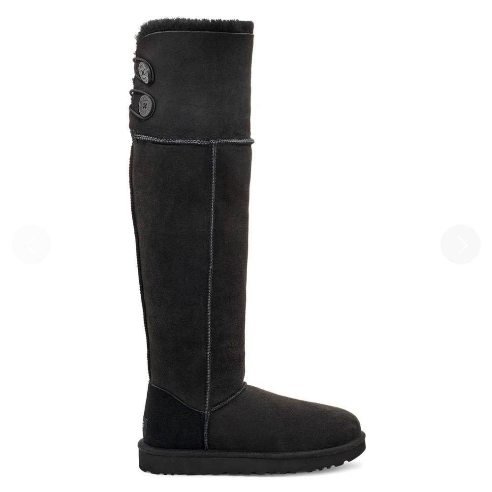 UGG OVER THE KNEE BAILEY BUTTON WOMENS BOOTS